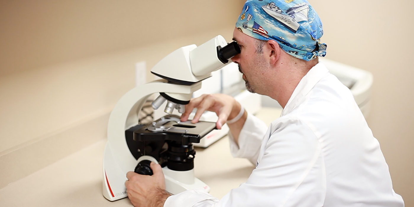 mohs micrographic surgery microscope