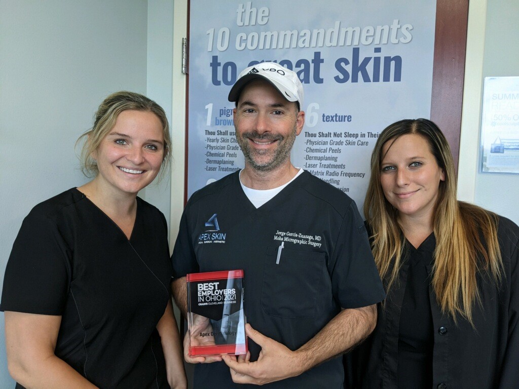Apex Dermatology and Skin Center Surgery named a Best Ohio employer for  2021 - Apex Dermatology & Skin Surgery Center - Cleveland, OH Dermatology