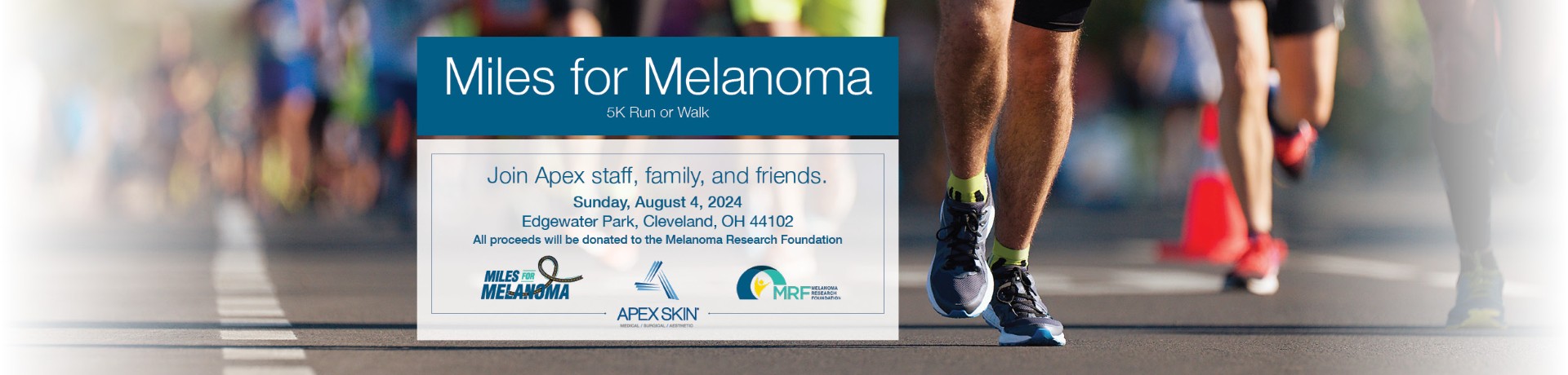 Miles for melanoma