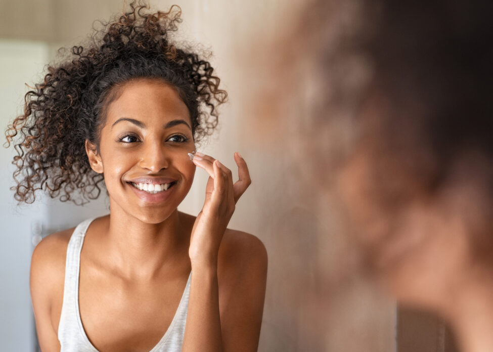 New year skincare routine.