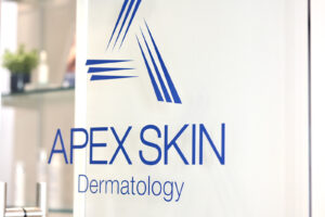 Apex Skin Dermatology Office Sign