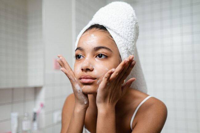 Summer skincare routine